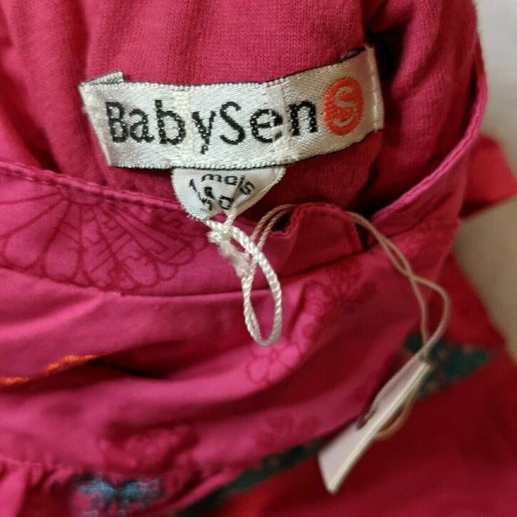 NWT Babysen Kimono Embroidered One-piece NB - Picture 8 of 11